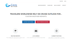 Desktop Screenshot of cruiseoutlook.com
