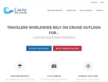 Tablet Screenshot of cruiseoutlook.com